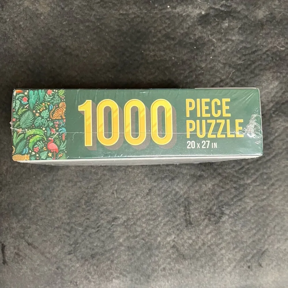 Jungle Love Art By Janelle Penner 1000 Piece Jigsaw Puzzle American Flat New